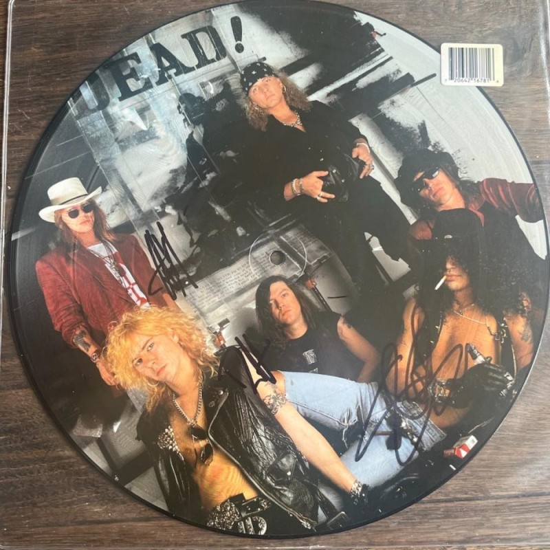 Guns N' Roses Signed 'Don't Cry' Picture Vinyl
