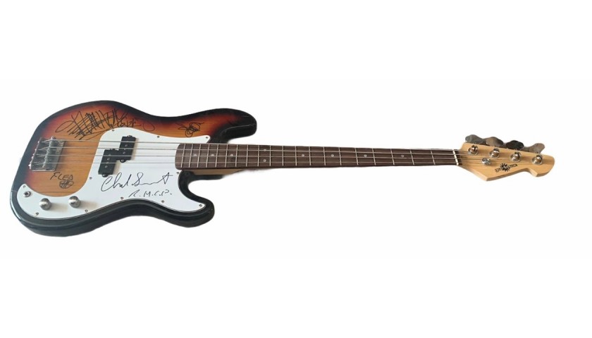 Red Hot Chili Peppers Signed Electric Bass Guitar
