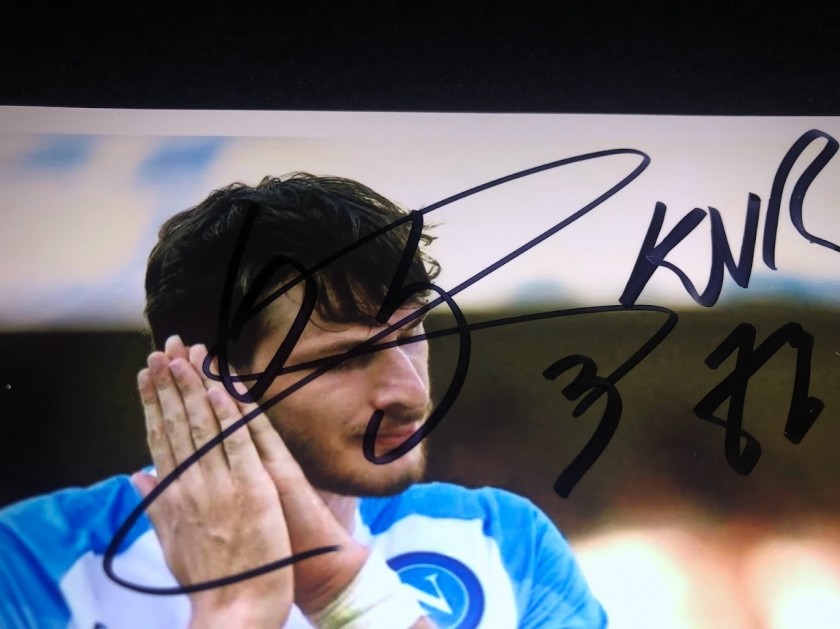 Khvicha Kvaratskhelia Signed Photograph - CharityStars