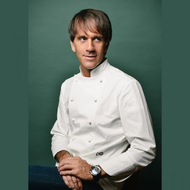 Chef's Jacket Signed by Davide Oldani