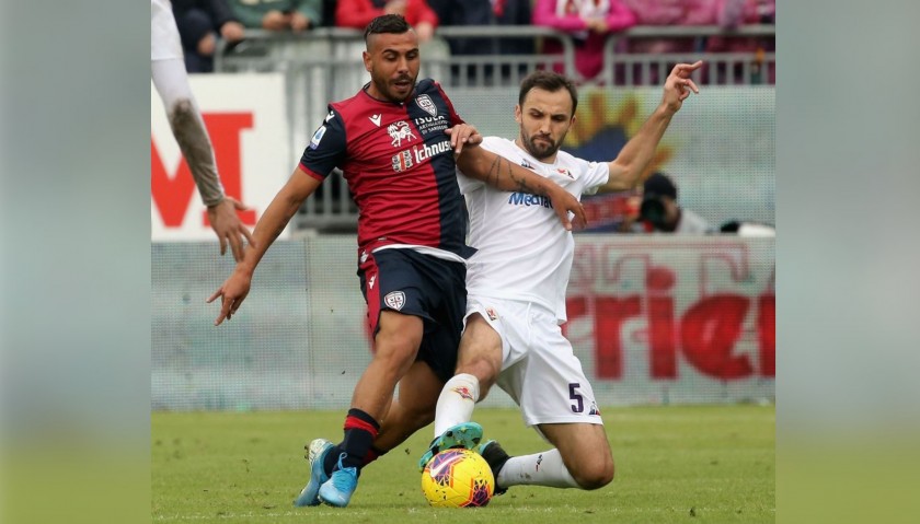 Badelj's Worn and Unwashed Shirt, Cagliari-Fiorentina 2019 