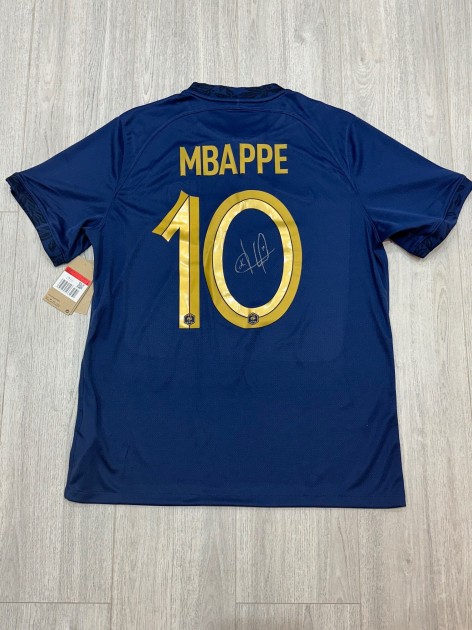 Mbappé Maglia firmata Francia 2022