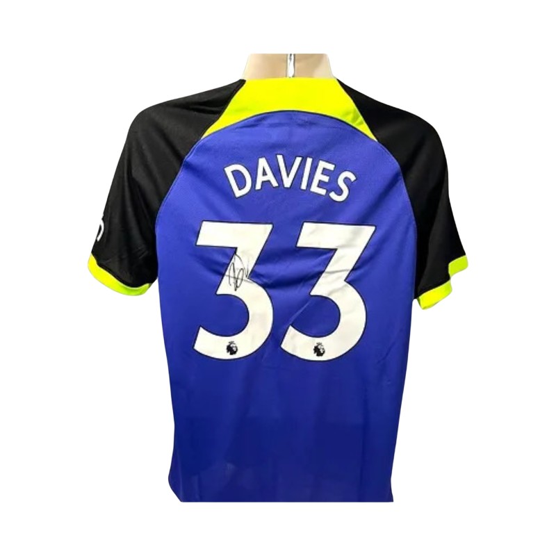 La maglia da trasferta firmata da Ben Davies del Tottenham Hotspur 2022/23