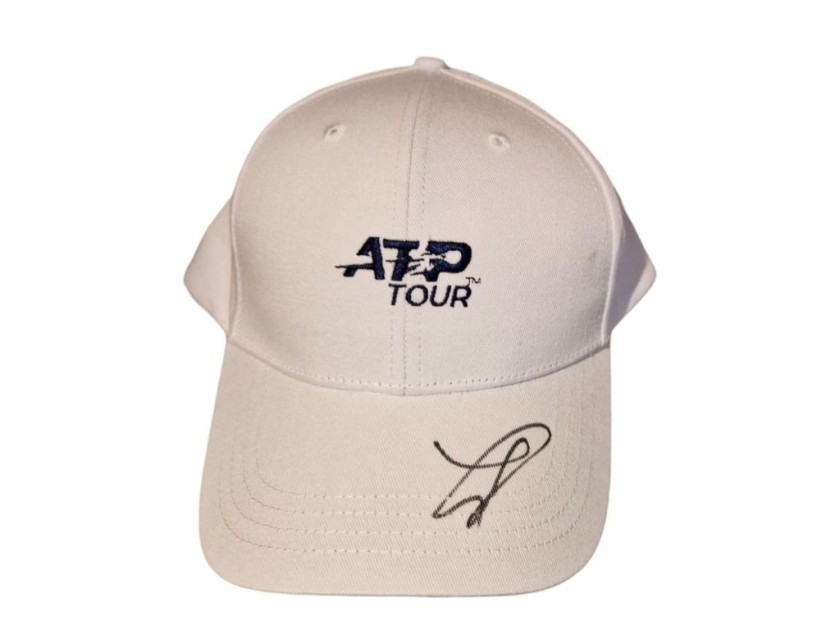 Jannik Sinner Signed Official Tennis Cap