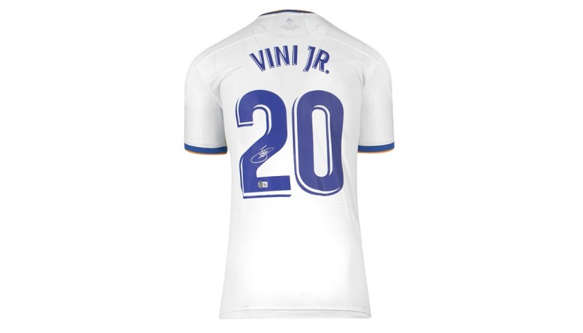 Vinicius Jr Vini signed Real Madrid jersey With Proof