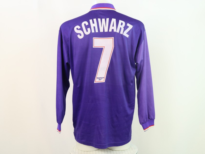 Schwarz's Fiorentina Match-Issued Shirt, 1995/96