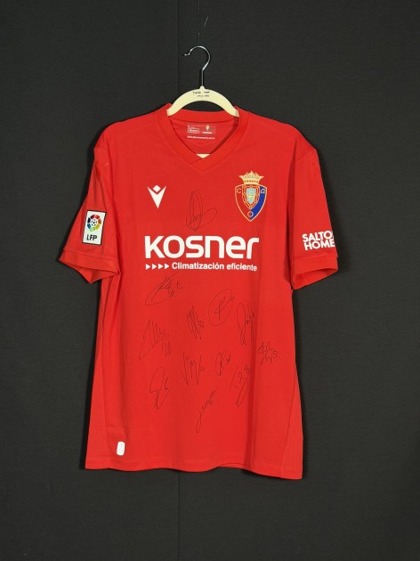 Osasuna Official Shirt, 2025/26 - Signed by the Players