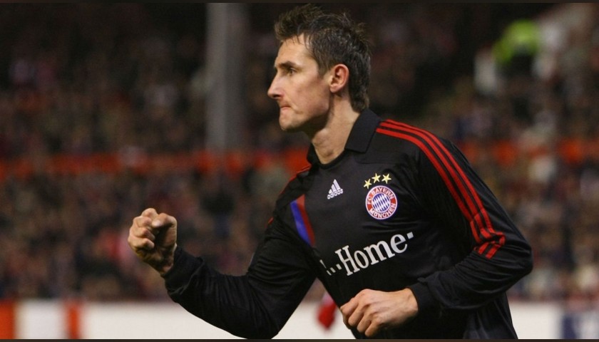 Klose's Official Bayern Munich Signed Shirt, 2007/08 