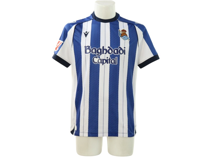 Guedes' Signed Unwashed Shirt, Real Sociedad vs Real Madrid 2025