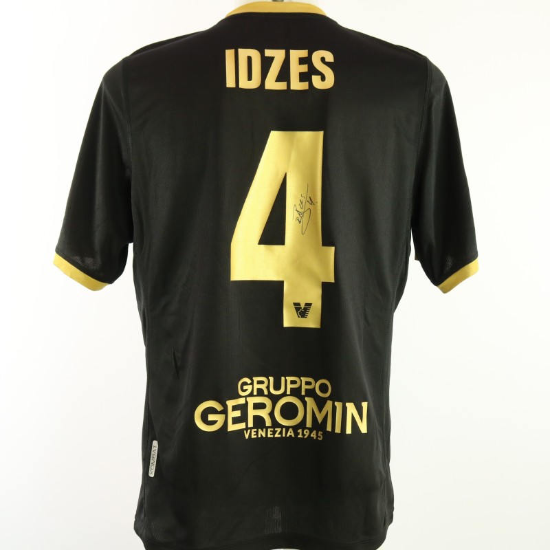 Idzes' unwashed Signed Shirt, Venezia vs Modena 2024 