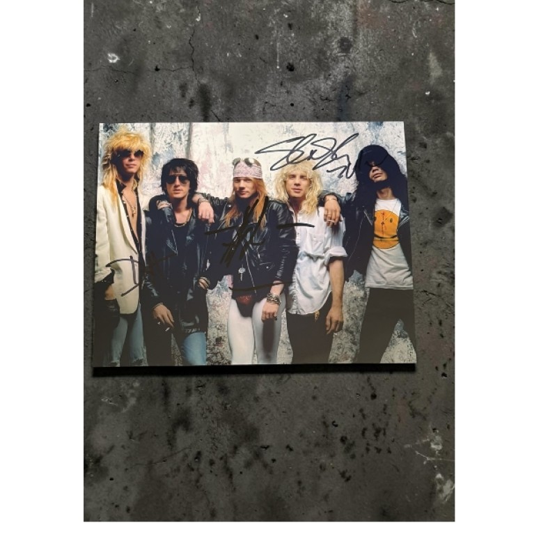 Guns N' Roses Signed Photograph