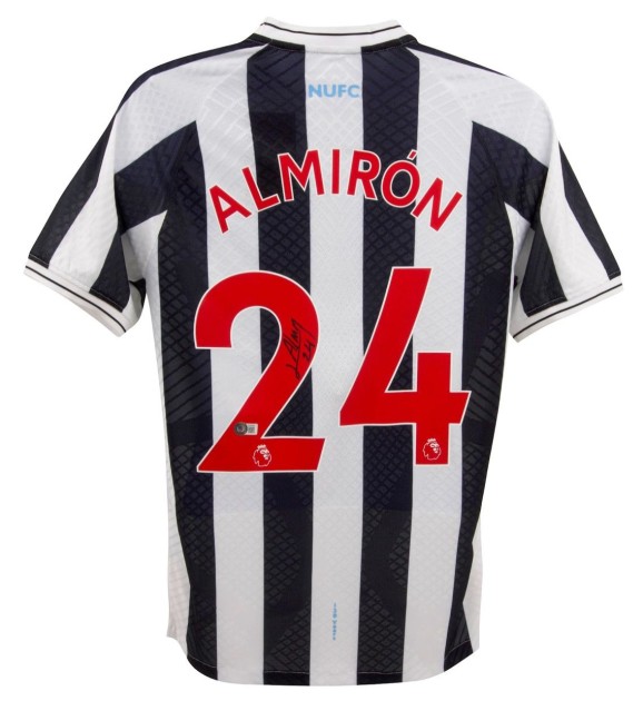 Miguel Almiron Signed Newcastle Home Shirt