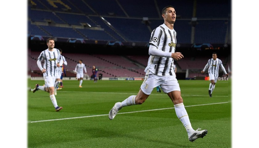 Maglia Ufficiale Ronaldo Juventus, 2020/21 - Autografata dai Giocatori