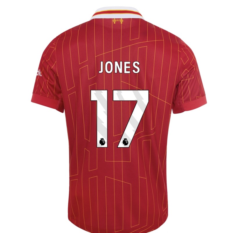 Curtis Jones Collezione 'Futuremakers x Liverpool FC' - Maglia indossata durante la partita