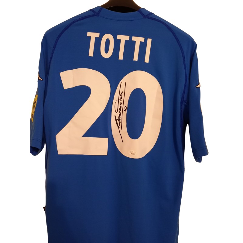 Totti's Italy Signed Match-Issued Shirt, EURO 2000