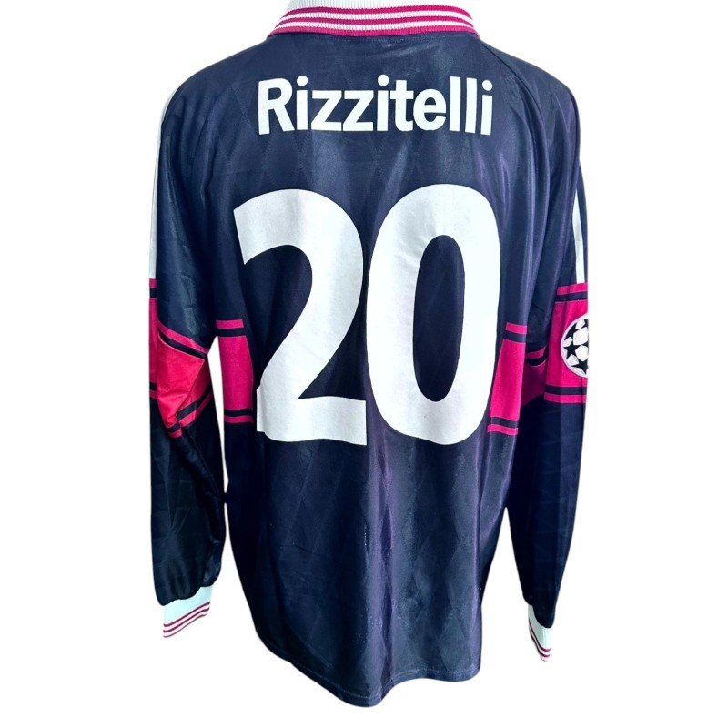 Rizzitelli's Match-Worn Shirt, Bayern Munchen vs Paris Saint-Germain UCL 1997