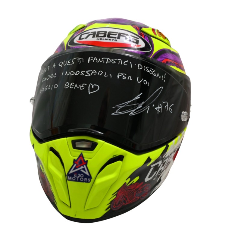 Samuele Cavalieri's Signed Helmet - Cabert, Size XS