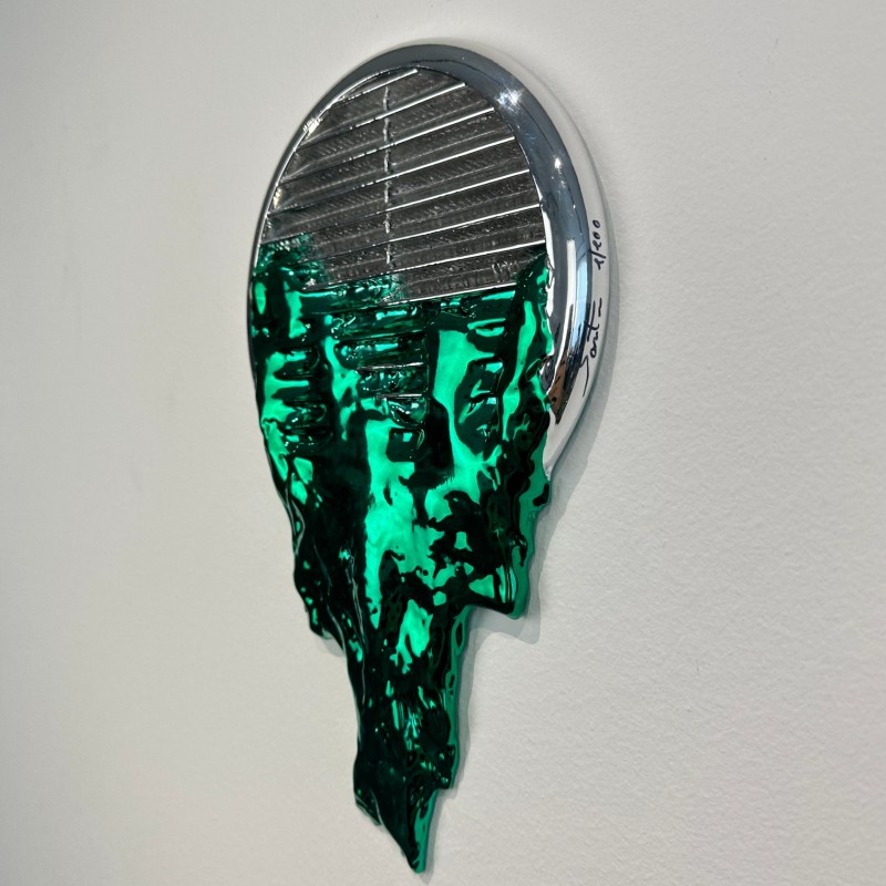 "Uncontained Silver and Green" by Santicri