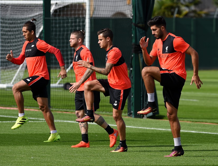 Watch Liverpool FC Squad Open Training Session Plus Signing Session for Two Guests 1/2