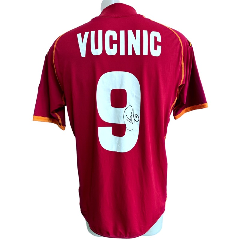 Vucinic's Roma Signed Match Shirt, 2008/09 