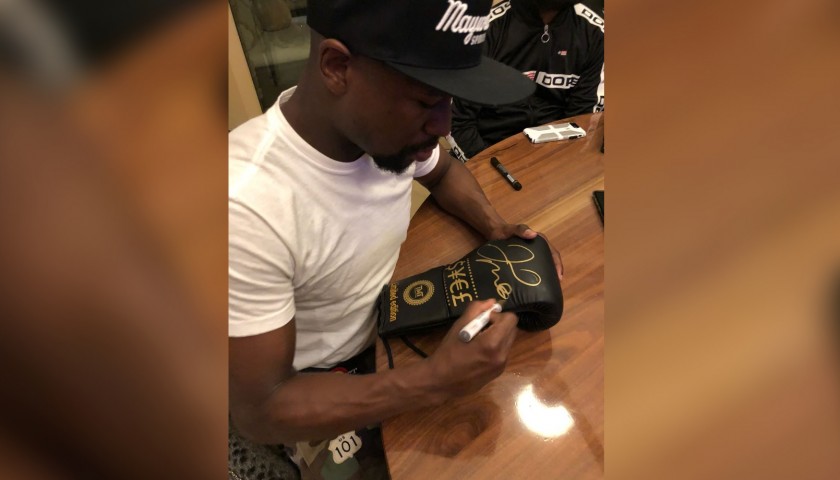 Boxing Glove Signed by Floyd Mayweather