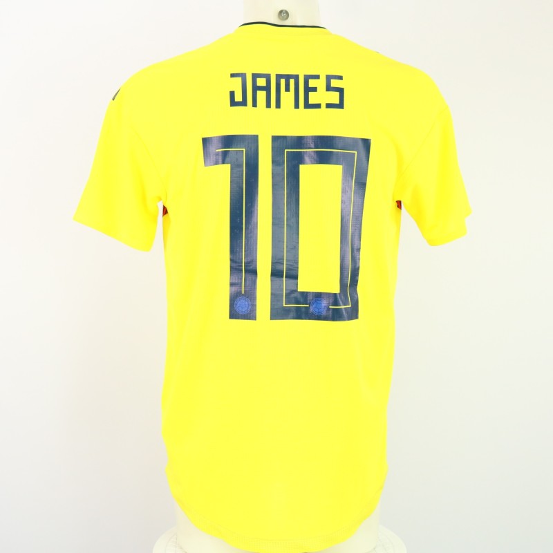 James' Colombia Match-Issued Shirt, 2018