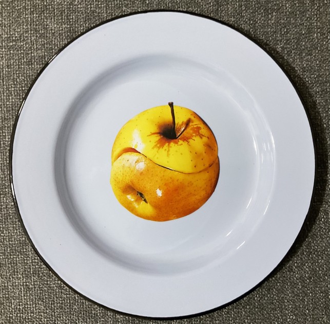 "Apple" by Maurizio Cattelan