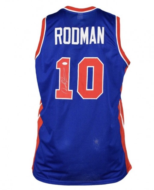 Dennis Rodman Signed Framed Jersey - CharityStars