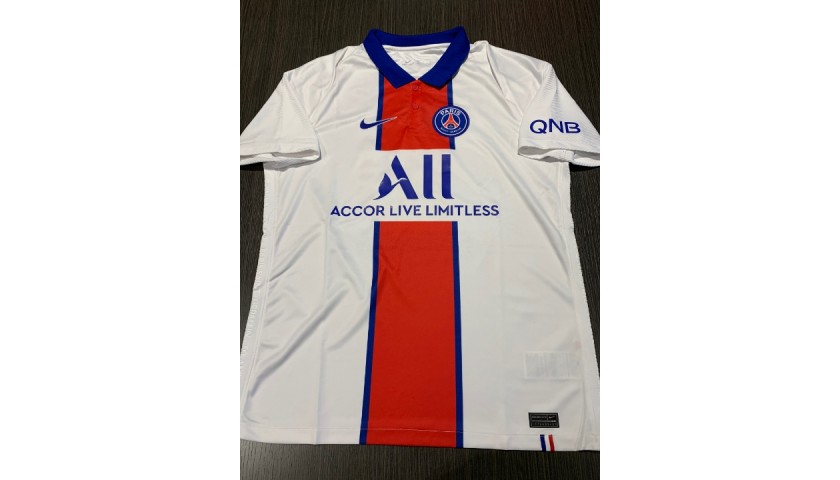 Neymar's PSG Signed Match Shirt, 2020/21 - CharityStars