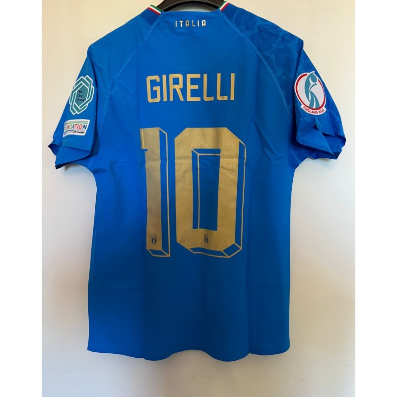 Girelli's Italy Match-Issued Shirt, Women's Euro 2022