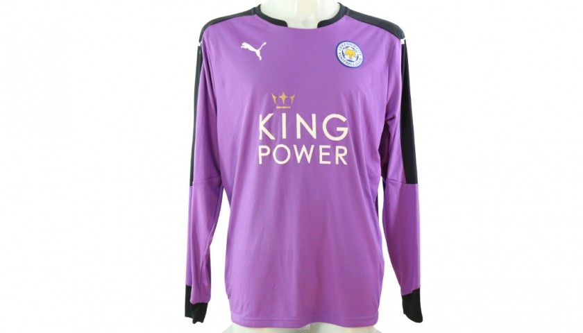 Leicester City No1 Schmeichel Home Long Sleeves Jersey