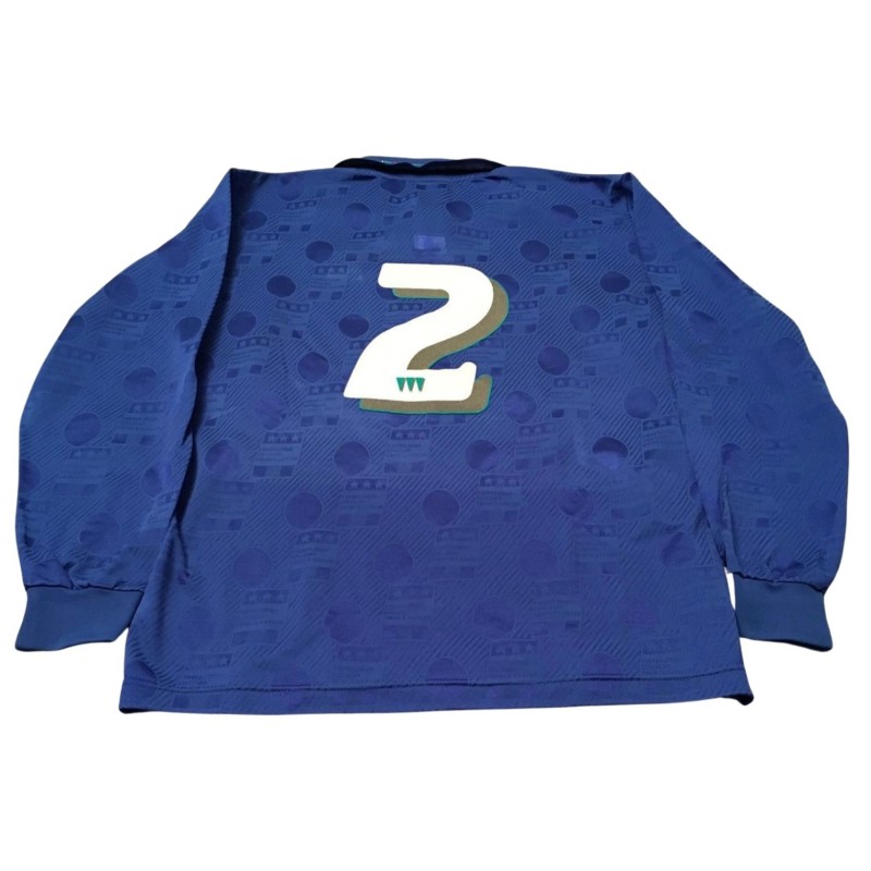 Panucci's Italy Match-Worn Shirt, WC 1994 Qualifiers