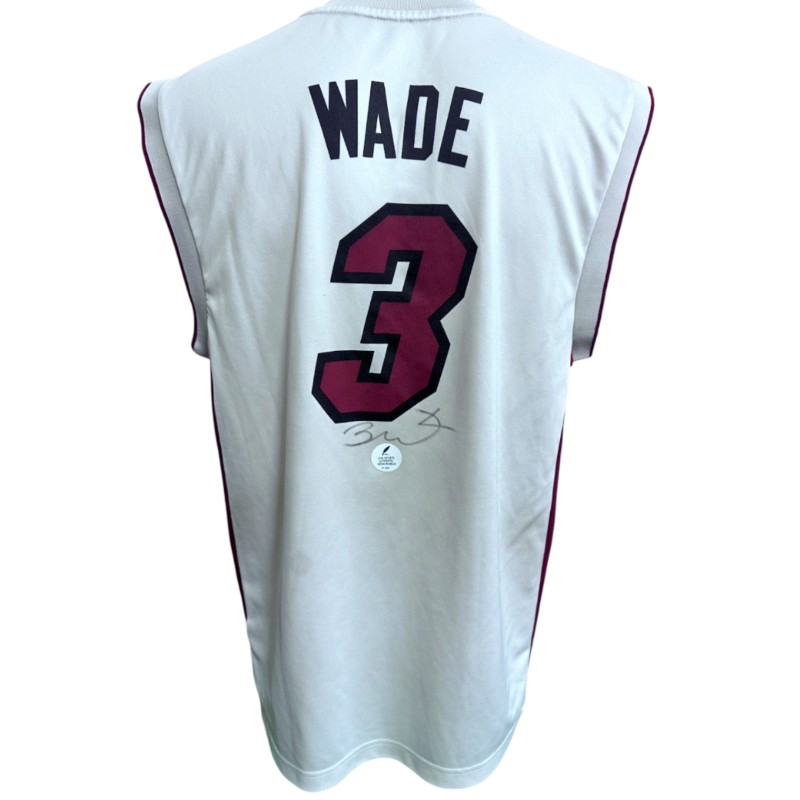 Canotta Ufficiale Dwayne Wade Miami Heat - Autografata