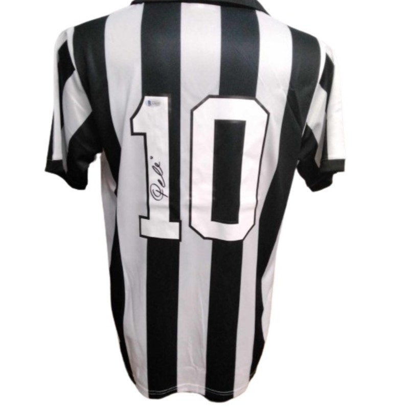 Pele Replica Santos Signed Shirt