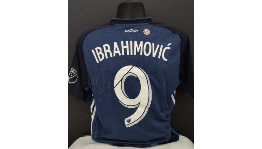 Zlatan Ibrahimovic Autographed LA Galaxy Jersey