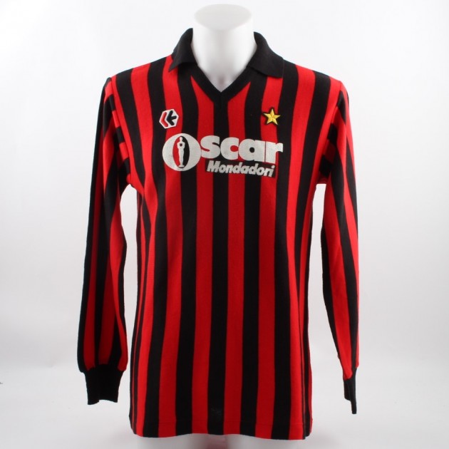 Match worn Hateley Milan shirt, 1984/1985 season