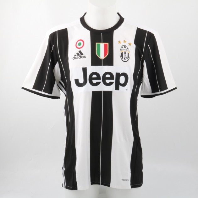 Official Squad Juventus Kit, 2016/17 - Shirt signed by Higuain