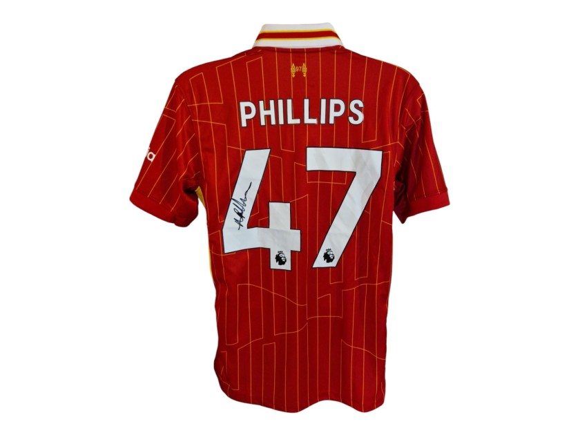 Nat Phillips' Liverpool 2024/25 Signed Replica Shirt