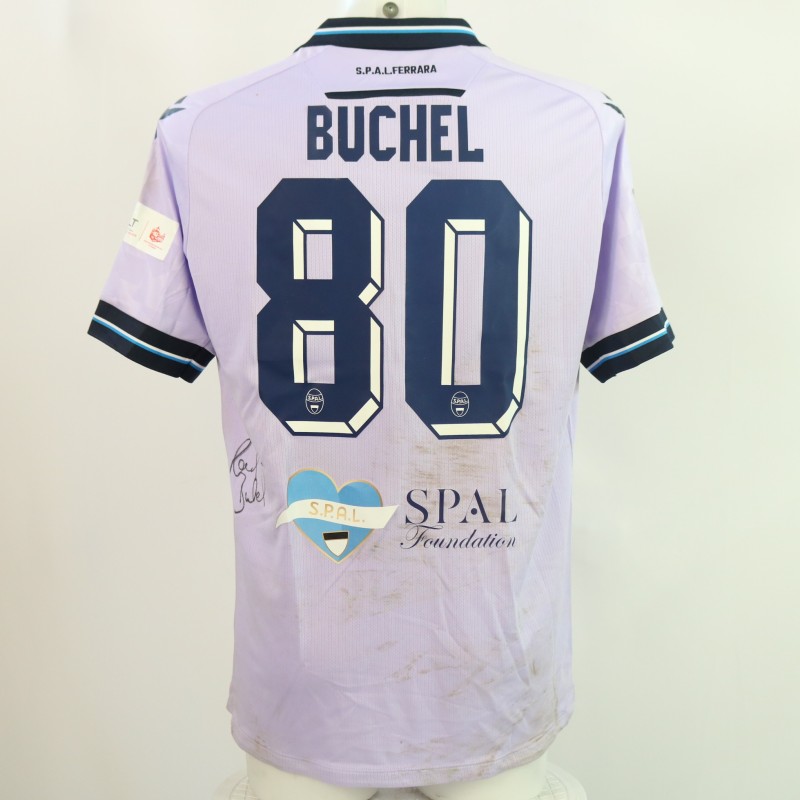 Büchel's Signed Unwashed Kit, SPAL vs Pescara 2024 - "LILT" Patch