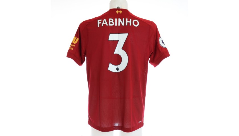 Fabinho's Issued and Signed Limited Edition 19/20 Liverpool FC Shirt