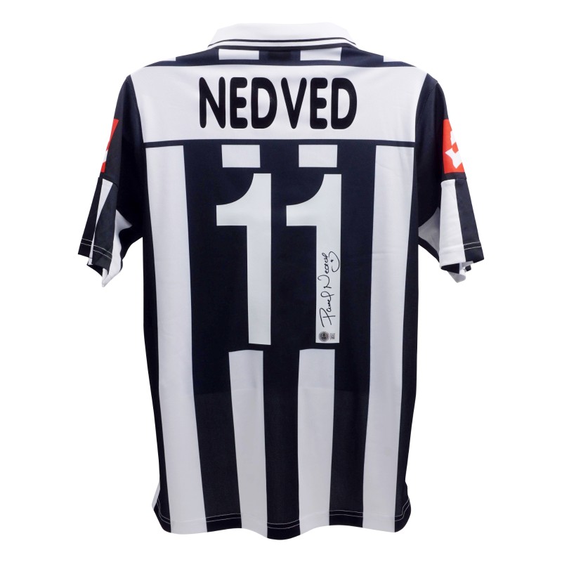 Replica della maglia della Juventus firmata da Pavel Nedved