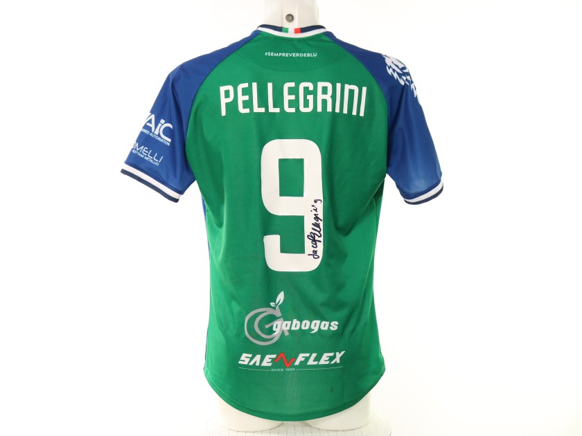 Pellegrini's Feralpisalò vs Pro Patria Signed Unwashed Shirt, 2025