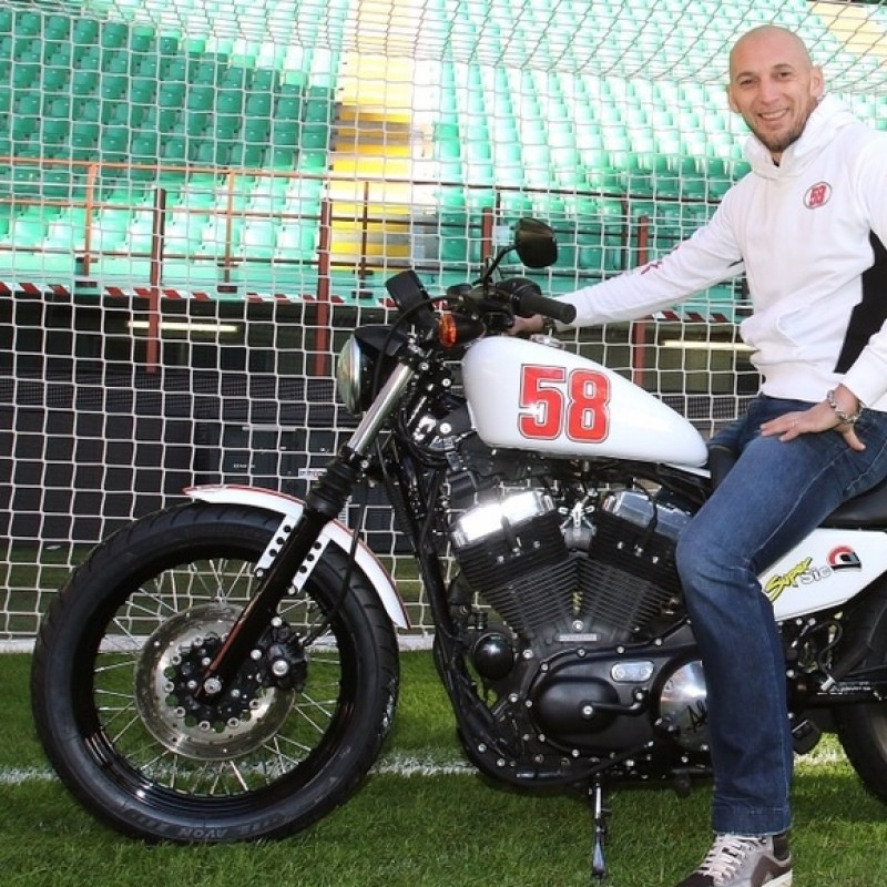 Christian Abbiati, AC Milan goalkeeper, gives you his Harley-Davidson special edition
