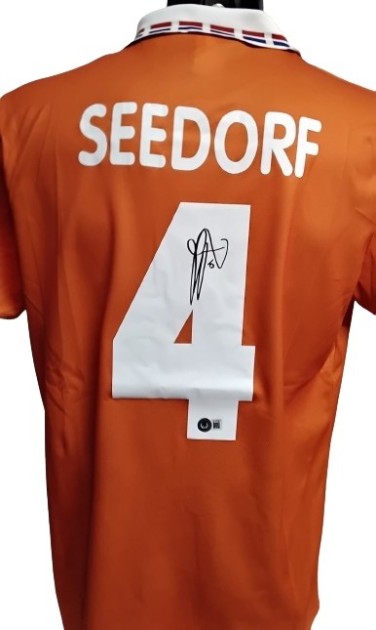 Seedorf Netherlands Replica Signed Shirt, 1996 