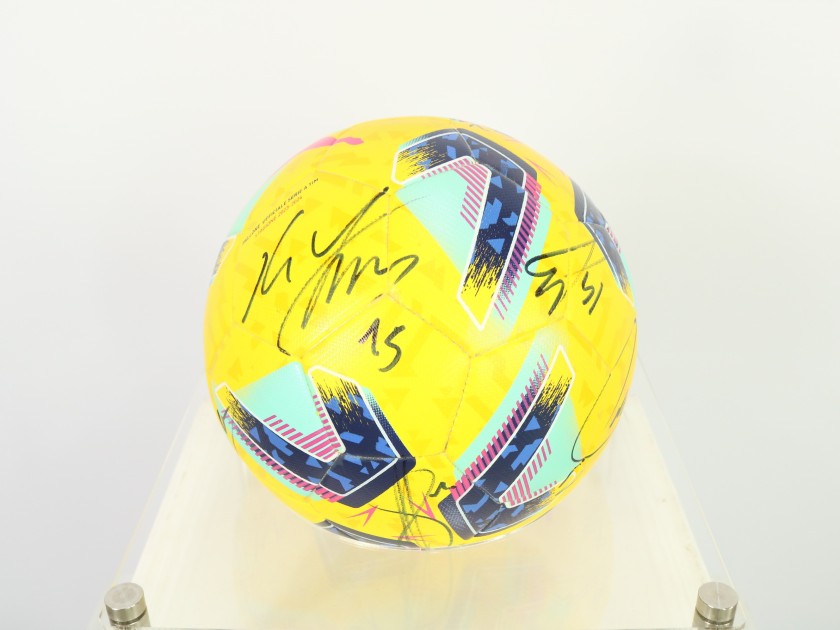 Official Serie A TIM Ball, 2023/24 - Signed by Juventus' players