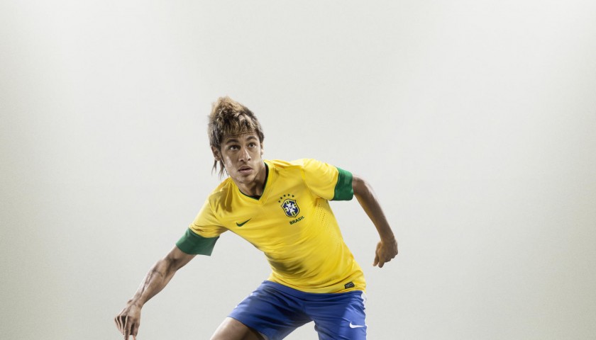 BRASIL 2012 2013 HOME FOOTBALL SOCCER SHIRT JERSEY #11 NEYMAR NIKE