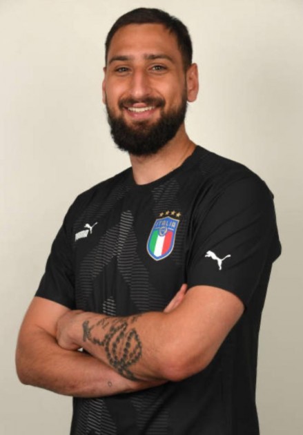 Donnarumma's Italy Match-Issued Shirt, 2022