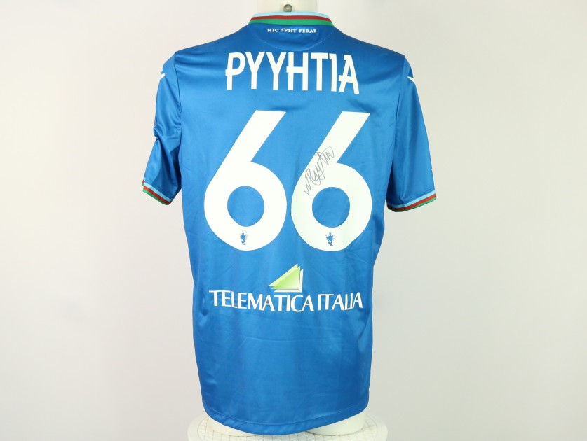 Pyyhtia's Match-Worn Signed Shirt, Palermo vs Ternana 2024