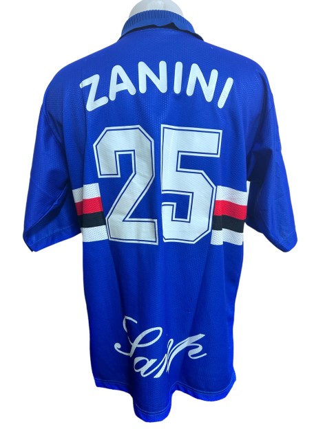 Zanini's Sampdoria Match Shirt, 1997/98