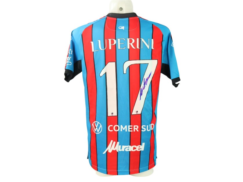 Luperini's unwashed Signed Shirt, Catania vs Picerno 2024 